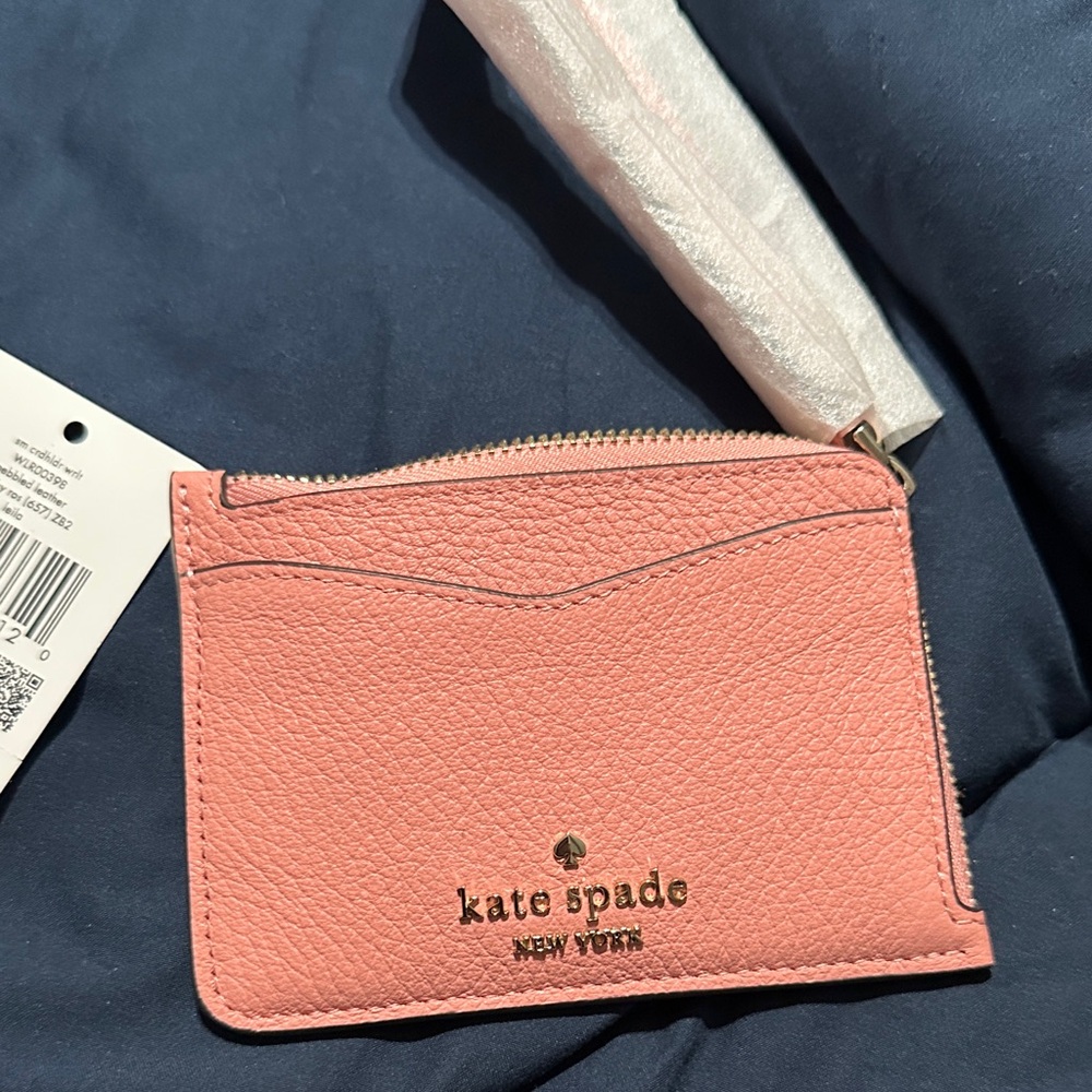 Kate Spade Blush Pink Leather Cardholder
